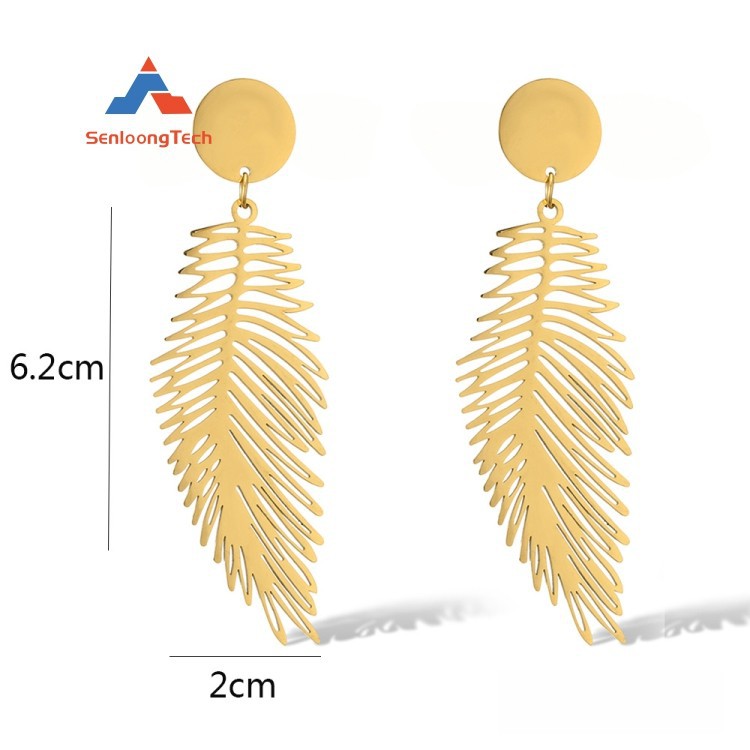 Plant earrings jewelry