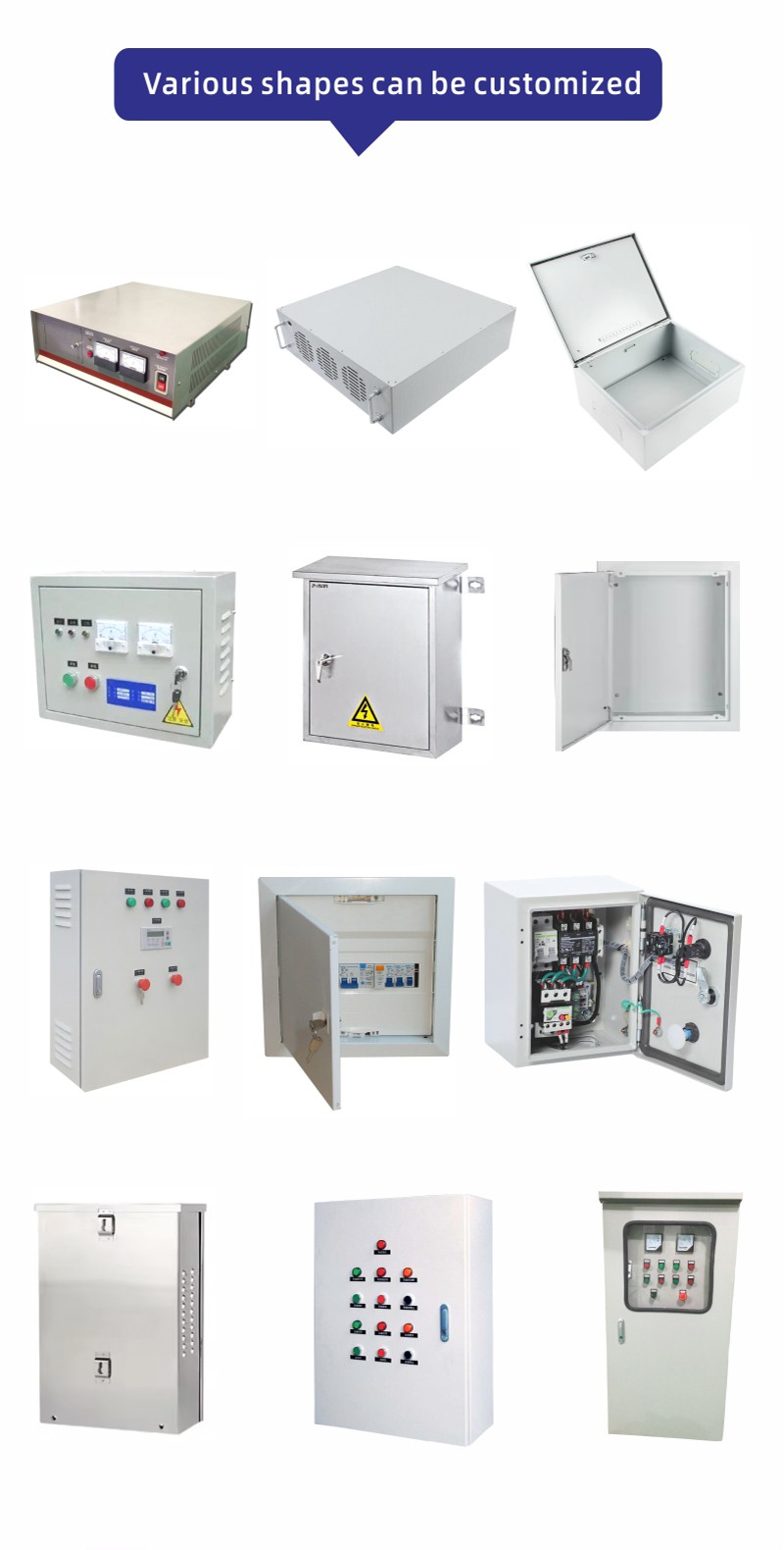 metal stainless steel electric box enclosure OEM
